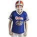 Franklin Sports NCAA Florida Gators Kids College Football Uniform Set - Youth Uniform Set - Includes Jersey, Helmet, Pants - Youth Medium