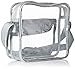 Event Stadium Approved Clear Messenger Bag Clear Shoulder Bag, Gray, Size Medium