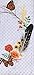 Celebrate Fall Together Floral Butterfly Bird Cotton Kitchen Terry Tea Towels, TWO Sets of (2) - Be Happy