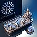 AurAmbiance Dragon Statue Backflow Incense Burner Holder with 30 Incense Cones & Bonus Healing Crystal + Upscale Gift Box