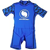 SWIMLINE | Floating Swimsuit Swim Trainer for Kids | Boys | 30 to 45 lb | Foam pads at chest, back, and legs hold your child level so they learn balance; zips up the back; ages 2 to 6