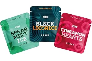 Füm 3 Packs of Plant Based Retro Sweets Cores | Naturally Switch from Bad Habits | 9 Total Cores