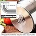 HOMI CHEF Mirror Polished NICKEL FREE Stainless Steel 1 QT(Quart) Sauce Pan with Lid (No Toxic Non Stick Coating, 5.5 Inch) - Mini Saucepan Cookware - Sauce Pot Handy Pot - Small Cooking Pot