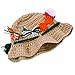 chinatera Infant Newborn Girl Boy Fishing Photo Prop Handmade Crochet Knitted Fisherman Outfits Clothes Set Fish Hat + Fish+Shoes+ Diaper (0-2M) (Fisher Man, 0-2 M)