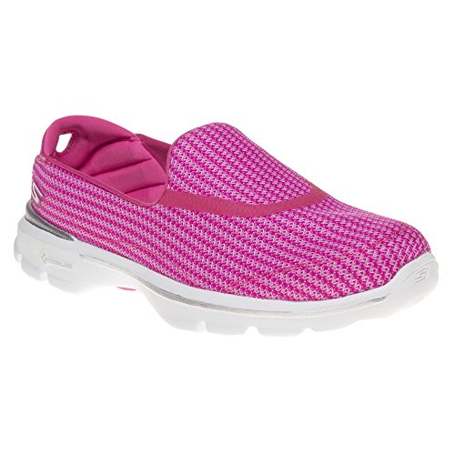 Skechers Go Walk 3 Womens Sneakers Pink