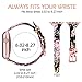 Wearlizer Slim Thin Leather Compatible with Apple Watch Band 38mm 40mm 41mm 42mm 44mm 45mm 46mm 49mm iWatch Women Men Strap Wristband Bracelet with Metal Clasp Series 10 9 8 Ultra SE 7 6 5 4 3 2 1