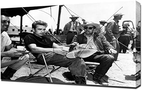 Dean, James (Giant)_12 - Canvas Art Print - Wall Art - Canvas Wrap