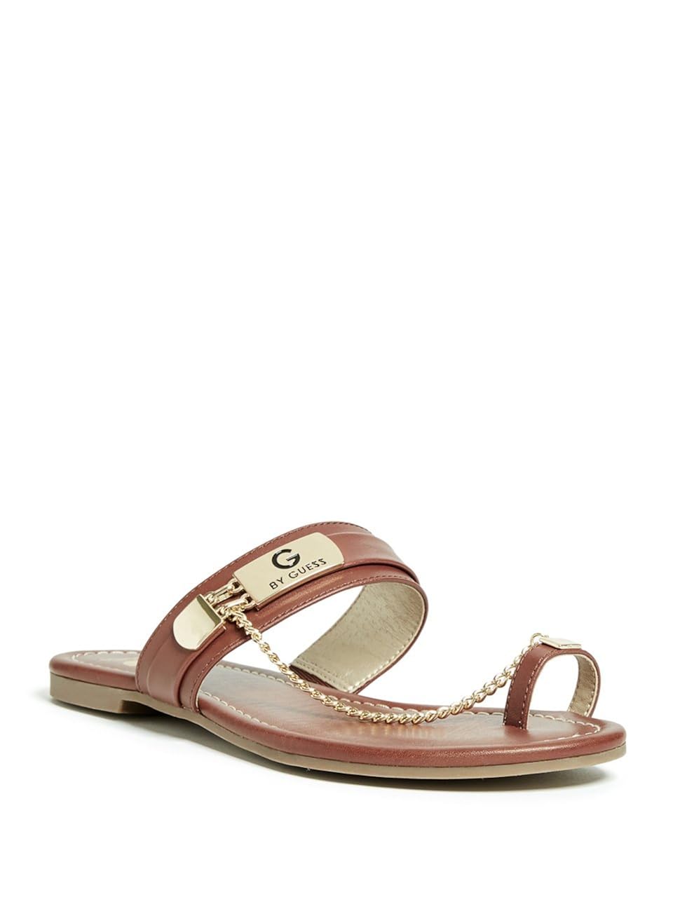 g by guess chain sandals