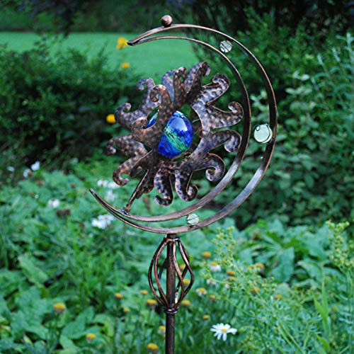 Echo Valley 4360 50-Inch Illuminarie Armillary Celestial Spinner Stake