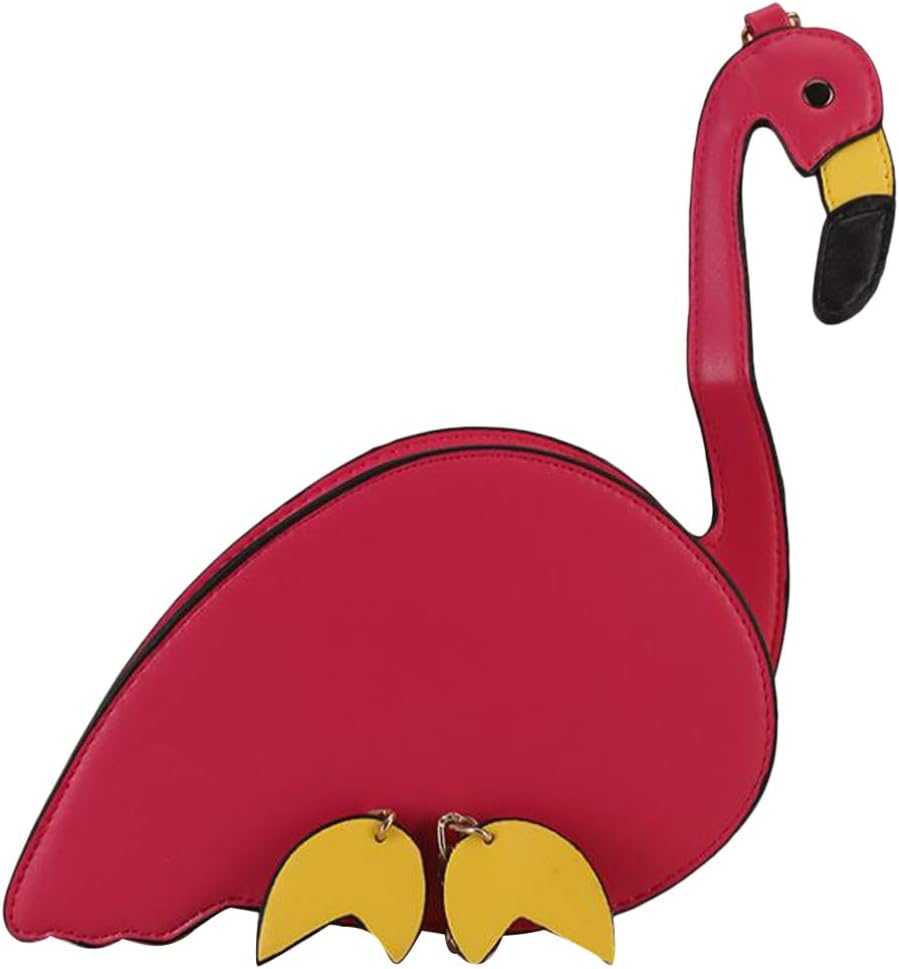 Amazon Co Jp Toymytoy クロスボディバッグ レディース 動物 バッグ フラミンゴショルダーバッグ ファッション バッグ バラ色 ホーム キッチン