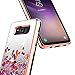 Galaxy S8 Active Case with [Tempered Glass Screen Protector], NageBee Quicksand Liquid Floating Glitter Flowing Sparkle Bling Luxury Clear Soft Case for Samsung Galaxy S8 Active SM-G892 (Rose Gold)