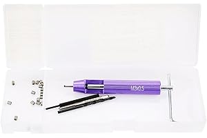 HILITAND M3 Threaded Inserts Repair Kit, 304 Stainless Steel Helicoil Type Wire Insert Installation Tool Set (M3x0.5x2D)