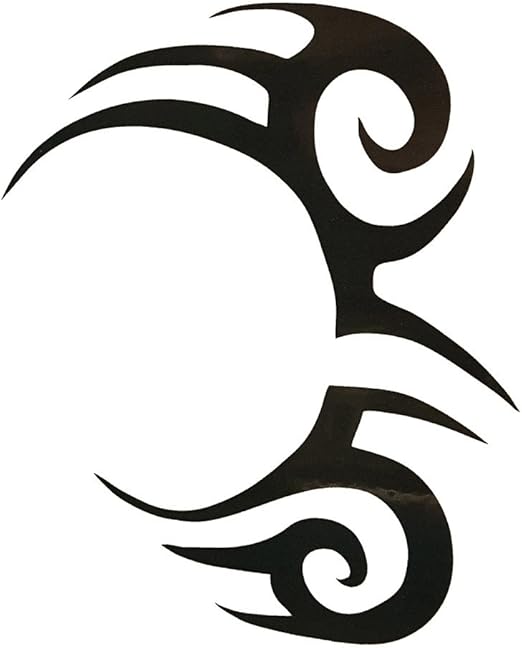 Costume Agent Tribal Face Temporary Tattoo As Seen On Stu In Hangover 2 Amazon De Bekleidung