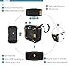 iClever Portable Bluetooth Speakers with Enhanced Bass, 12-Hour Playtime, Aux-in Port, IPX7 Waterproof, Shockproof, Wireless Outdoor Speakers for Beach, Biking, Shower, Home, Orange