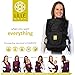LÍLLÉbaby Complete Original Ergonomic 6-in-1 Baby Carrier Newborn to Toddler - with Lumbar Support - for Children 7-45 Pounds - 360 Degree Baby Wearing - Inward and Outward Facing - Black
