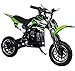 49CC 2-Stroke Gas Power Mini Dirt Bike,Pit Bike Dirt Off Road Motorcycle, Scooter (Green)