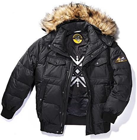 VRY WRM Men's Lodge Down Filled Bomber