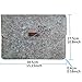 OWNUZZ® 17.7‘’Protective Felt Case Bag Cover for All-New Tracing Light Box, Portable Felt Carrying Pouch Protective Cover Laptop Protective Cover Big Folder Envelope Bag Cover(Light Gray)