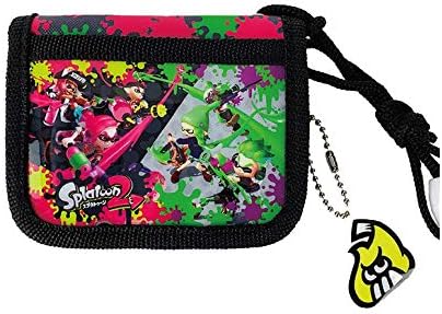 スプラトゥーン2 財布 子供 男の子 キッズ 二つ折り ラウンドファスナー おサイフ Parapentefamily Com