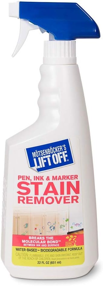 MOTSENBOCKER'S 409-01 Motsenbocker'S Lift Off Marker, Pen &"k Remover, 22 oz