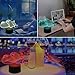 FULLOSUN 3D LED Dog Night Light Lovely Doggy Baby Nightlight for Bedroom,Remote Control 16 Color Change Illusion Decor Lamp Unique Gift