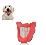 Prettysell Puppy Dog Toys Big Red Lip Rubber Toy