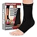 POWERLIX Ankle Orthopedic Brace Compression Support Sleeve (Pair) for Swelling, Sprain, Plantar Fasciitis, Arthritis, Tendinitis
