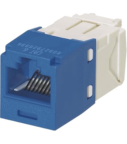 Amazon.com: Panduit CJ688TGBU Category-6 8-Wire TG-Style Jack