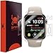 Skinomi Full Body Skin Protector Compatible with Apple Watch Series 4 (40mm)(3-Pack)(Screen Protector + Back Cover) TechSkin Full Coverage Clear HD Film