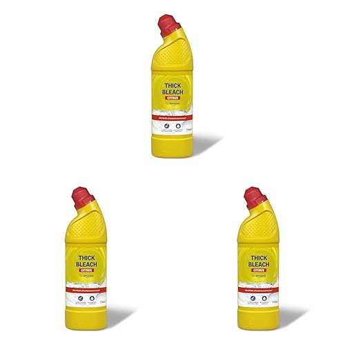 by Amazon Thick Bleach, Citrus, 750 ml (Pack of 3)