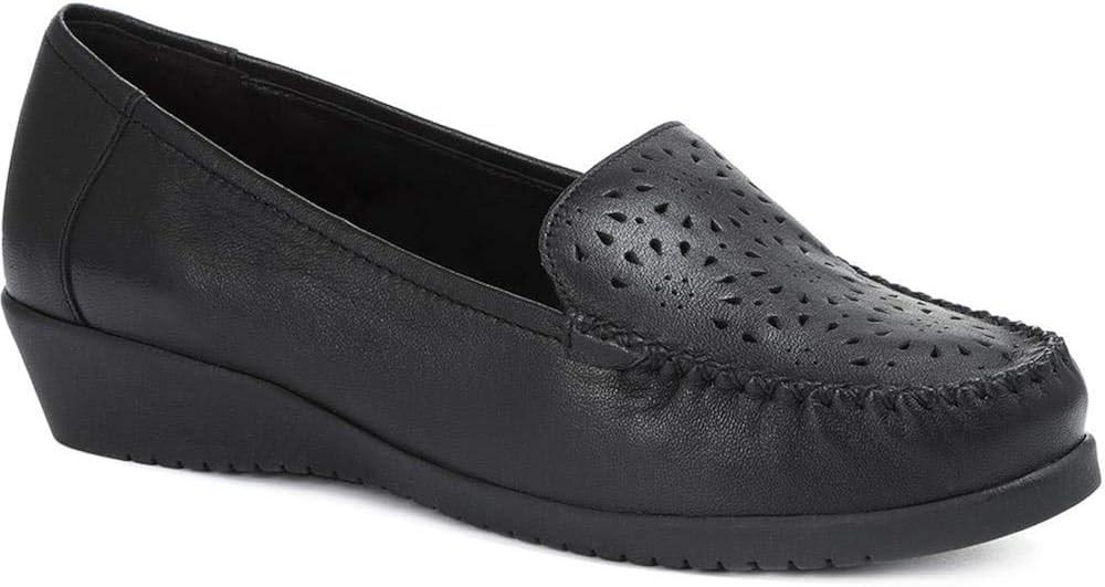 Pavers Wide Fit Ladies SlipOn Shoes 317 972 Amazon.co.uk Shoes & Bags