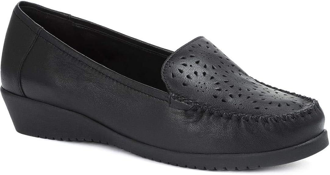 Pavers Wide Fit Ladies SlipOn Shoes 317 972 Amazon.co.uk Shoes & Bags