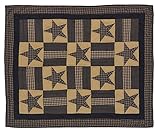 Ashton and Willow Teton Star Patchwork Throw