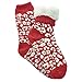 Angelina Winter-weight Thermal Fleece-lined Cozy Crew Socks #4911,Women's One Size 9-11,3-pairs Leopard (3 Pack)