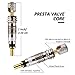 Boao 20 Pieces Presta Valve Core Bike Replacement Brass Tubeless Core for Tubeless Road MTB Bike, Stan's, Vittoria, Continental, Kenda and Mor