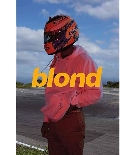 Amazon.com: Frank Ocean Poster Blond - Music Poster 24in x 36in