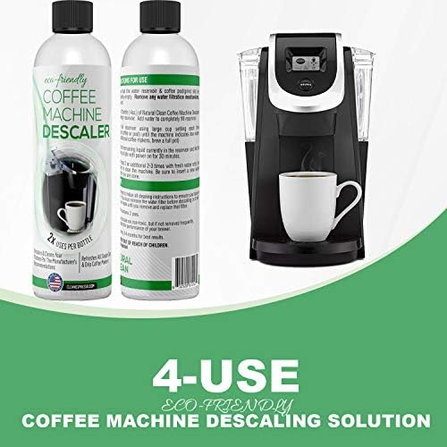 Eco Friendly Descaler Liquid Descaling Solution for Keurig, Nespresso