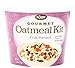 N'Joy Gourmet Oatmeal Kit | Fruit Harvest With Dried Fruit & Brown Sugar | Pack of 8 | High Source of Fiber