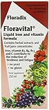 Floradix Floravital Iron + Herbs Supplement Liquid Extract Formula, 250ml