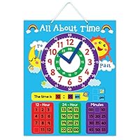 5K Education All About Time Magnetic Learning Board