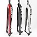 QILEFU Mountain Bike Full Carbon Fibre Bicycle Hard Front Fork 26er 29er Parts