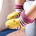 Eocom 6 Pairs Baby Boys Girls Wool Socks Infant Toddlers Kids Unisex Winter Thick Soft Warm Thermal Crew Socks (1-3 Years, Animal)