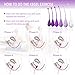 Kegel Exercise Weights Kit Ben Wa Balls - Bladder Control & Pelvic Floor Exercise - Set of 6 Premium Silicone Vaginal Kegel Balls Training Set for Women Beginners and Advanced