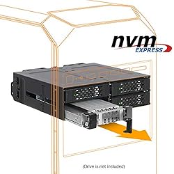 ICY DOCK 4 Bay 2.5 NVMe U.2/U.3 SSD PCIe 4.0 Rugged