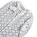 Woombie Convertible Nursery Swaddling Blanket - Swaddle Converts to Wearable Blanket for Babies Up to 6 Months - Vented (MOD Circles, 14-19 lbs)
