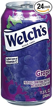 Welch's soda grape ncan11.5oz/24 (041800308002)