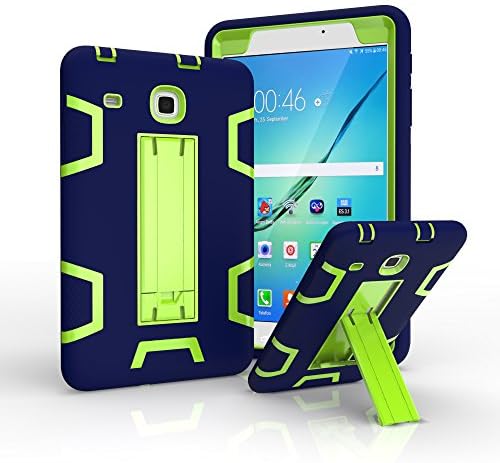 Galaxy Tab E 8.0 Case, SinYong [PC+Silicon] fashion Hybrid Protective Cover with Kickstand for Samsung Galaxy Tab E 8.0 inch,SM-T377 Tablet (Navy)