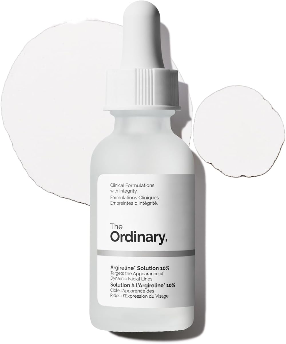 The Ordinary Argireline Solution 10% Serum 30ml for Fine Lines Forehead Eyes