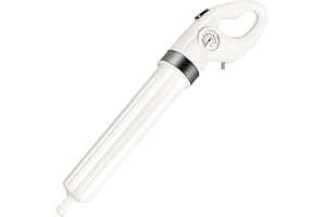FEIYABDF Toilet Plunger, Drain Unblocker, Powerful Manual Pneumatic Dredge Equipment. High Pressure Air Drain Blaster Cleaner High Efficient, Applied to Kitchen, Bathroom, Clogged Pipe.