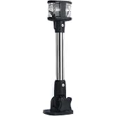 SEAFLO 01 Series All-Around LED Masthead Navigation Light- 2 NM Visibility, 10&rdquo; Height, 12V, 2 W, Fixed Mount, For Boats Up to 65 FT (20 M), Stainless-Steel, CE &amp; RoHs Certified (10")